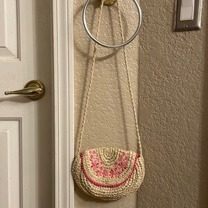 Gap Kids purse. Tan and pink color.